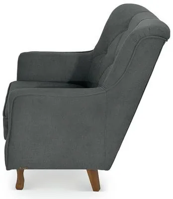 Poltrona SEPHIRA, 80 cm de profundidade, de perfil